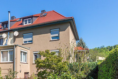 Doppelhaush�lfte Grosszschocher zum Verkauf