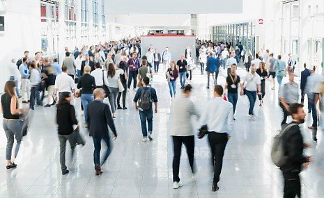 Messebesucher Messebesucher