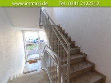 gepflegtes-Treppenhaus KURZFRISTIG ANSCHAUEN + MARKKLEEBERG + 2 RAUM WOHNUNG + TERRASSE