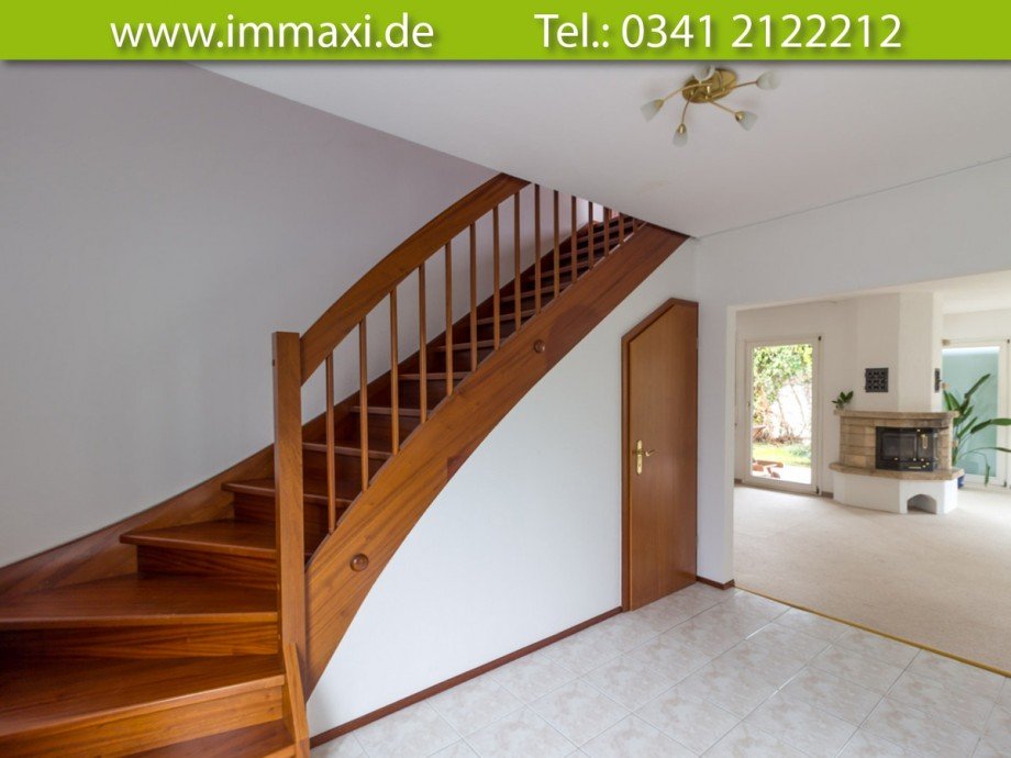 Treppe-Eingangsbereich Einfamilienhaus Markkleeberg