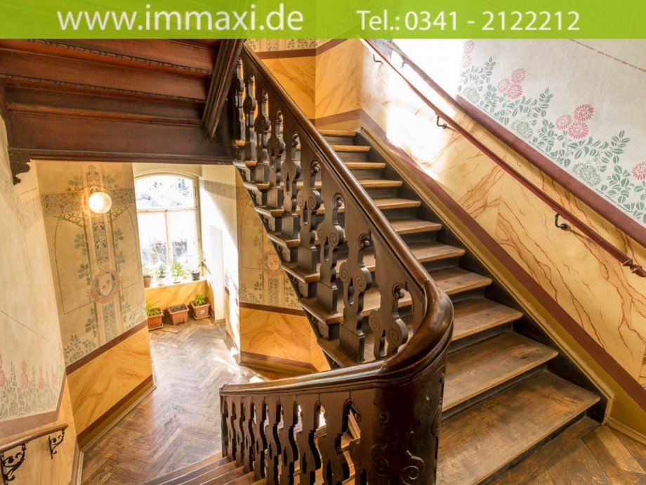 Treppenhaus Erdgeschosswohnung Leipzig