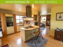 EG K�chenbereich mit Einbauk�che ZWENKAU + TRAUMHAUS ZUM KAUF + 6 ZIMMER + MIT WEITBLICK