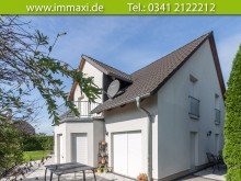 Hausansicht R�ckseite DELITZSCH + EINFAMILIENHAUS ZUM KAUF + RUHIGE WOHNLAGE + 4 ZIMMER