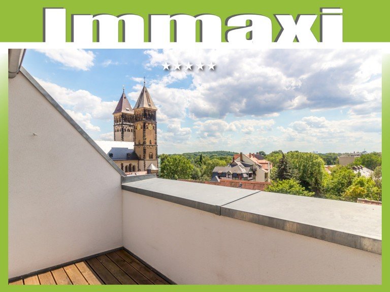 Mega Dachterrasse mit atemberaubendem Blick Leipzig - Kleinzschocher Dachgeschosswohnung KLEINZSCHOCHER + 2 RAUM DACHGESCHOSS + KAMIN + DACHTERRASSE