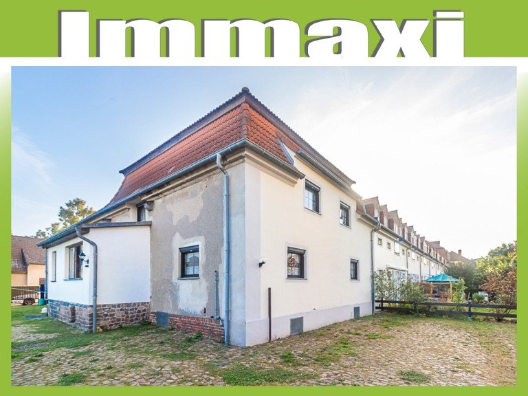Hausansicht Markkleeberg Reiheneckhaus MARKKLEEBERG + AM SEE + REIHENENDHAUS MIT RIESIGEM GRUNDST�CK