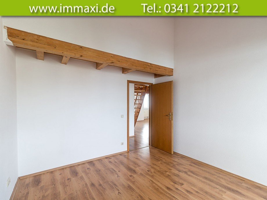Schlafzimmer-(2) Maisonettewohnung Leipzig