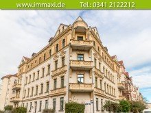 Hausansicht Stra�enseite 2 GOHLIS S�D + 3 RAUM WOHNUNG MIT 2 BALKONEN IN BESTLAGE