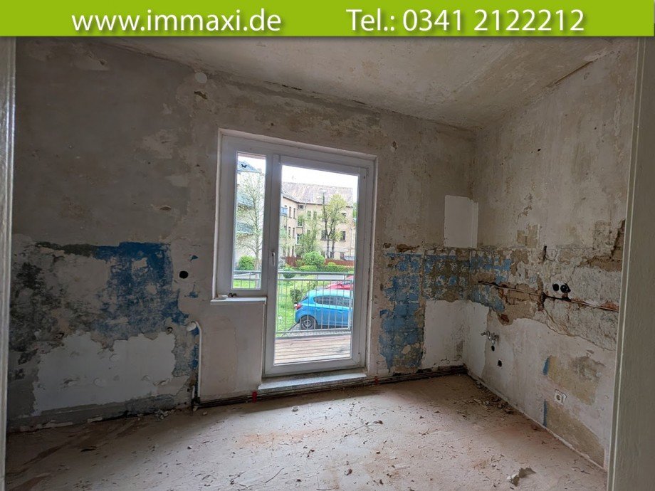 K�che - in Sanierung Erdgeschosswohnung Leipzig-Wahren