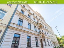 Hausansicht-Detail GOHLIS S�D + 1 RAUM WOHNUNG + VERMIETET +  PARKETT + KLEINER BALKON