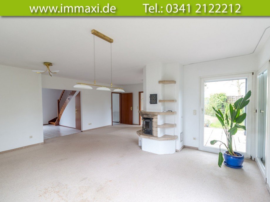 Wohnzimmer-(3) Einfamilienhaus Markkleeberg