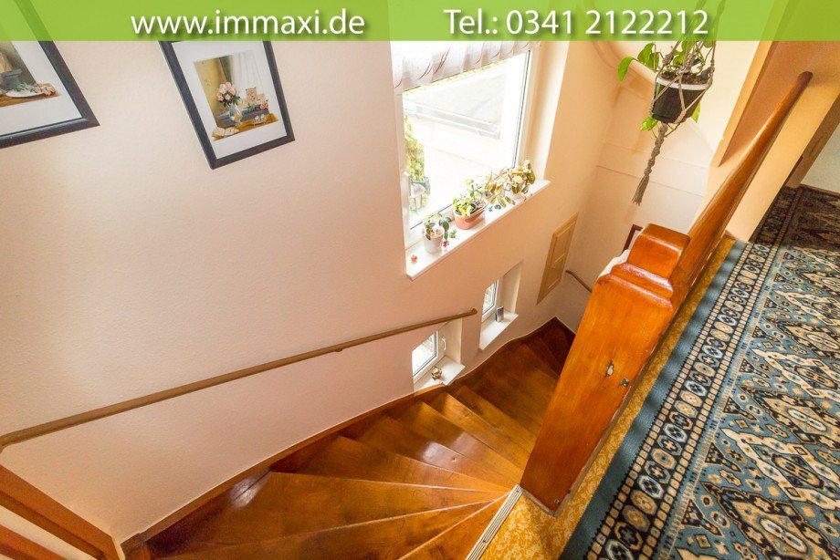 Treppe-und-Flurbereich Doppelhaush�lfte Leipzig