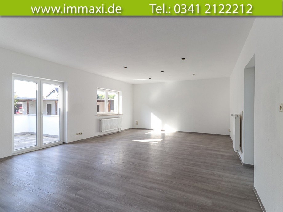 Wohnzimmer Doppelhaush�lfte Leipzig / Meusdorf
