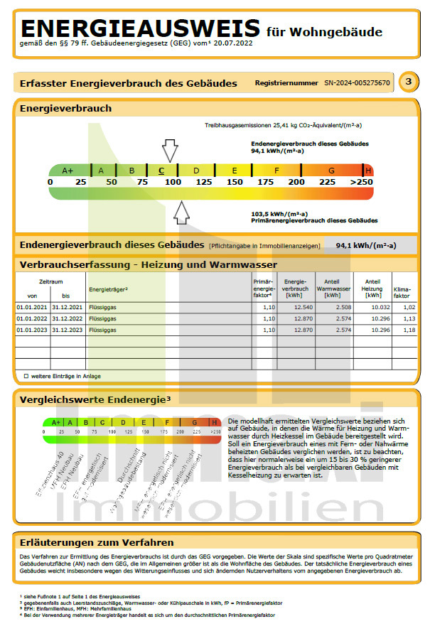 Energieausweis Einfamilienhaus Krostitz