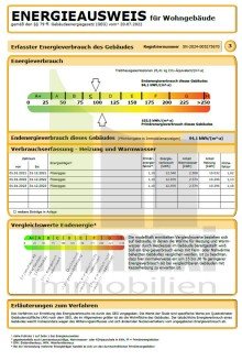Energieausweis BEUDEN BEI KROSTITZ + EINFAMILIENHAUS ZUM KAUF MIT GROSSEM GRUNDST�CK