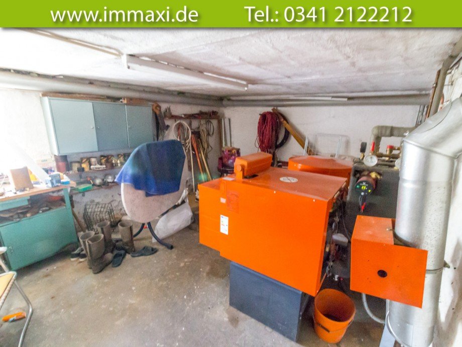 Heizanlage-Keller Doppelhaush�lfte Leipzig