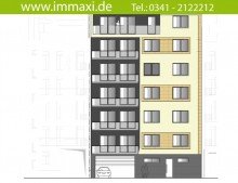 R�ckansicht M�CKERN + GLOBALOBJEKT + NEUBAU IN LEIPZIG + TOP AUSSTATTUNG