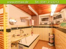 Badezimmer-im-Untergeschoss LEIPZIG-ST�TTERITZ + REIHENENDHAUS MIT ERDW�RMEPUMPE + 2 GARAGEN