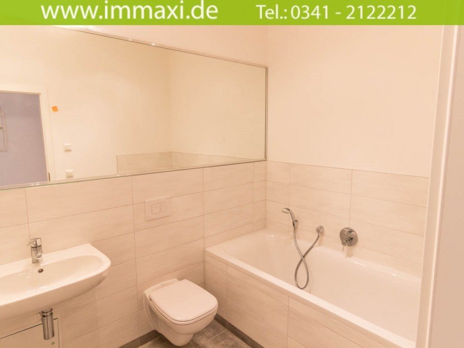 Badezimmer Erdgeschosswohnung Leipzig