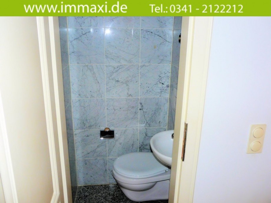 G�ste WC Etagenwohnung Leipzig