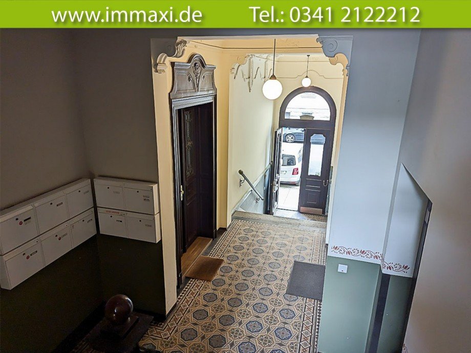 Hauseingang Etagenwohnung Leipzig-Waldstra�enviertel