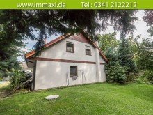 Hausansicht-R�ckseite BEUDEN BEI KROSTITZ + EINFAMILIENHAUS ZUM KAUF MIT GROSSEM GRUNDST�CK