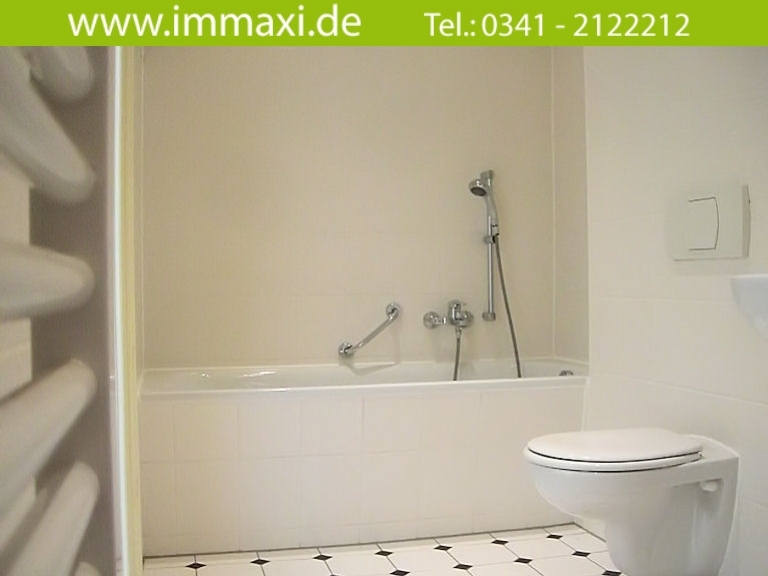 Badezimmer Beispiel Etagenwohnung Leipzig-Bachviertel