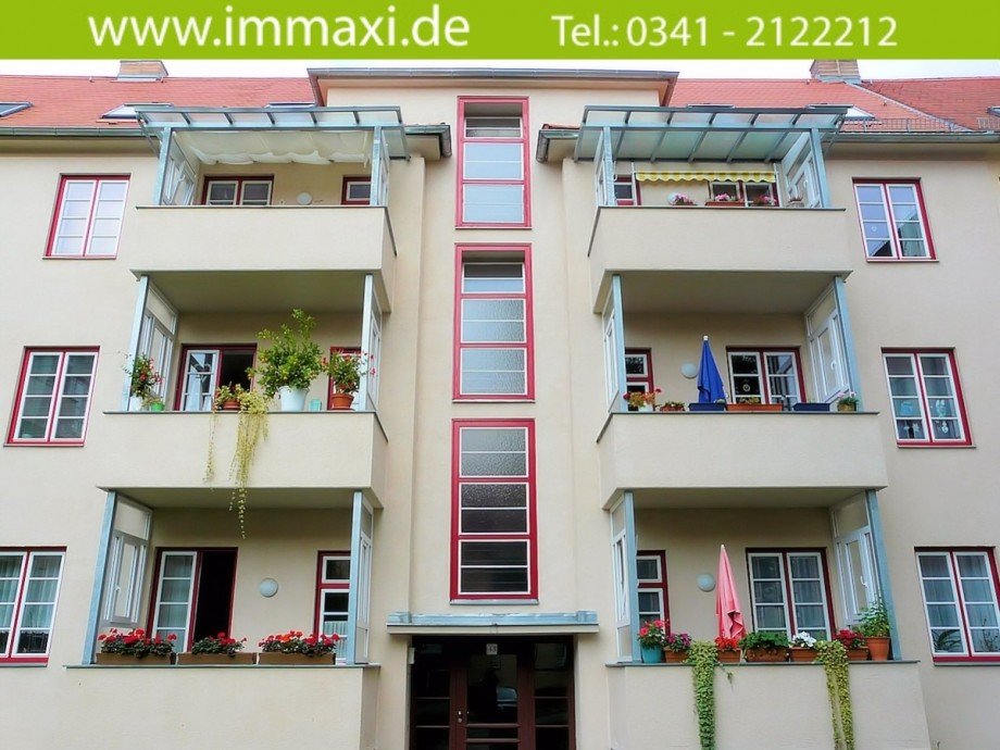 Hausansicht (6) Etagenwohnung Leipzig
