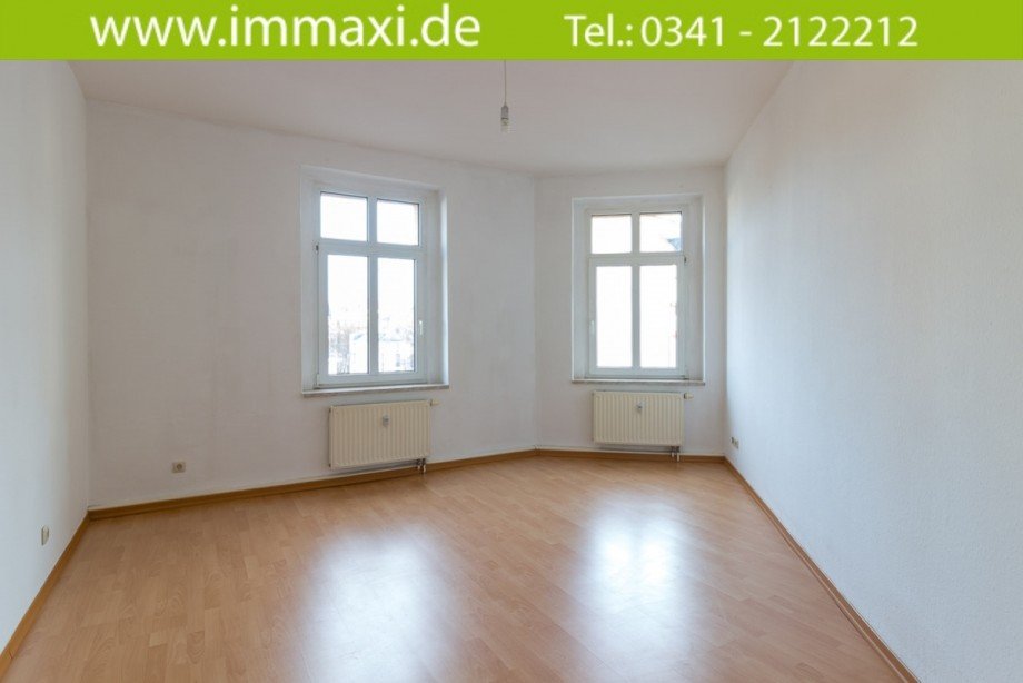 Wohnzimmer Etagenwohnung Leipzig
