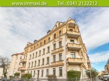 Hausansicht Stra�enseite GOHLIS S�D + 3 RAUM WOHNUNG MIT 2 BALKONEN IN BESTLAGE