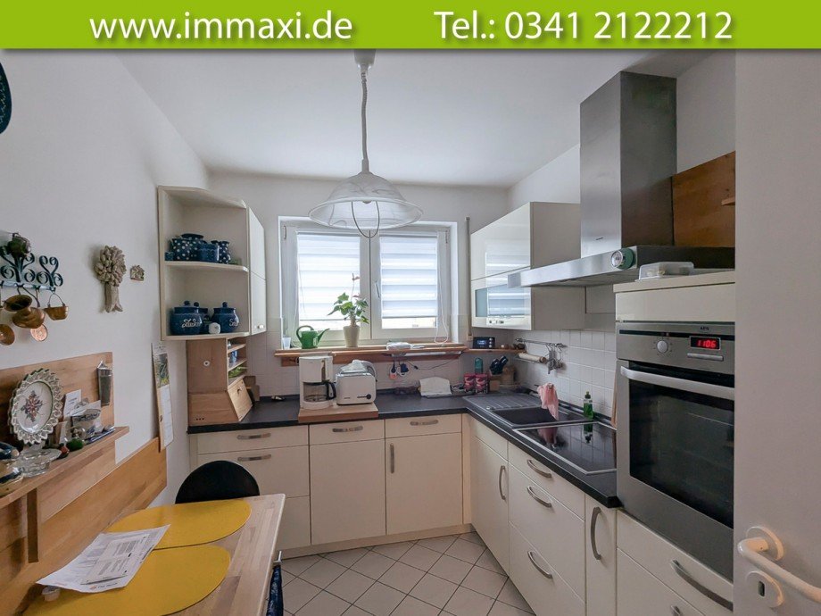 K�che-mit-Einbauk�che Etagenwohnung Markkleeberg
