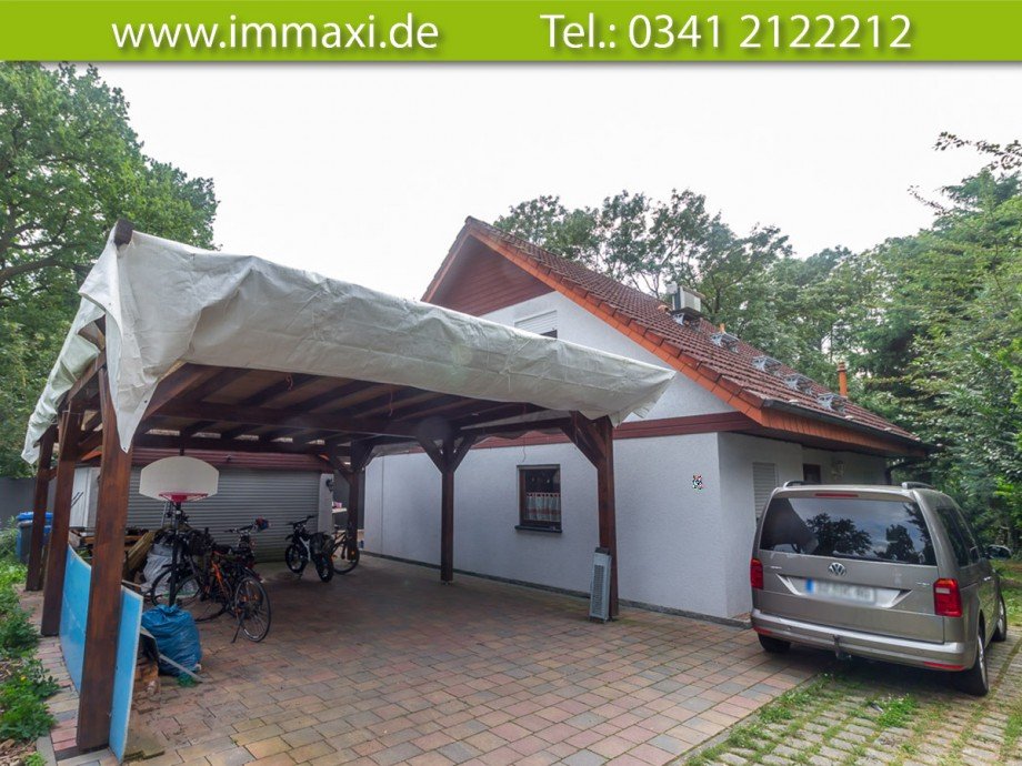 Hausansicht-Vorderseite Einfamilienhaus Krostitz
