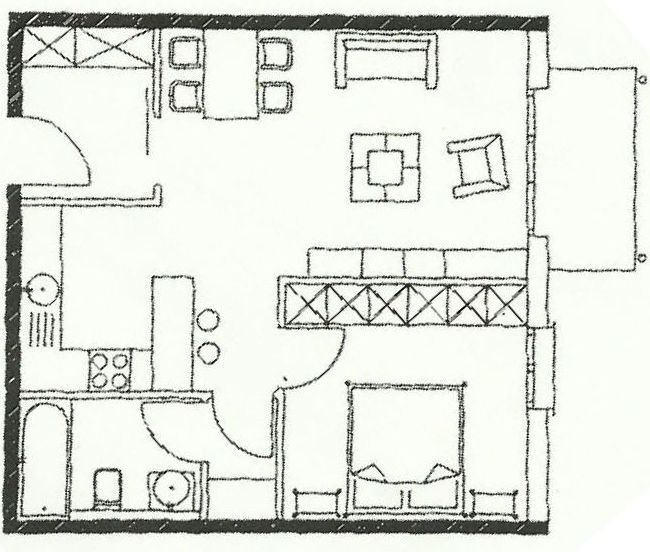 Grundriss Etagenwohnung Leipzig
