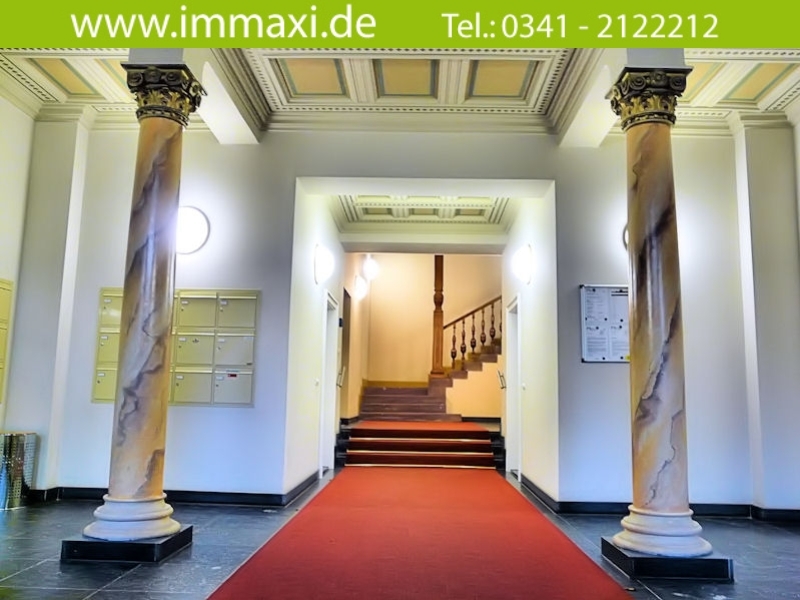 Eingangsportal Etagenwohnung Leipzig