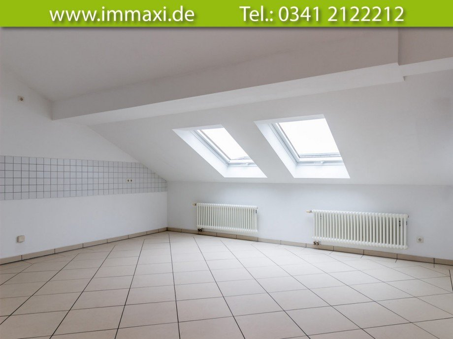 gro�e-Wohnk�che Dachgeschosswohnung Leipzig