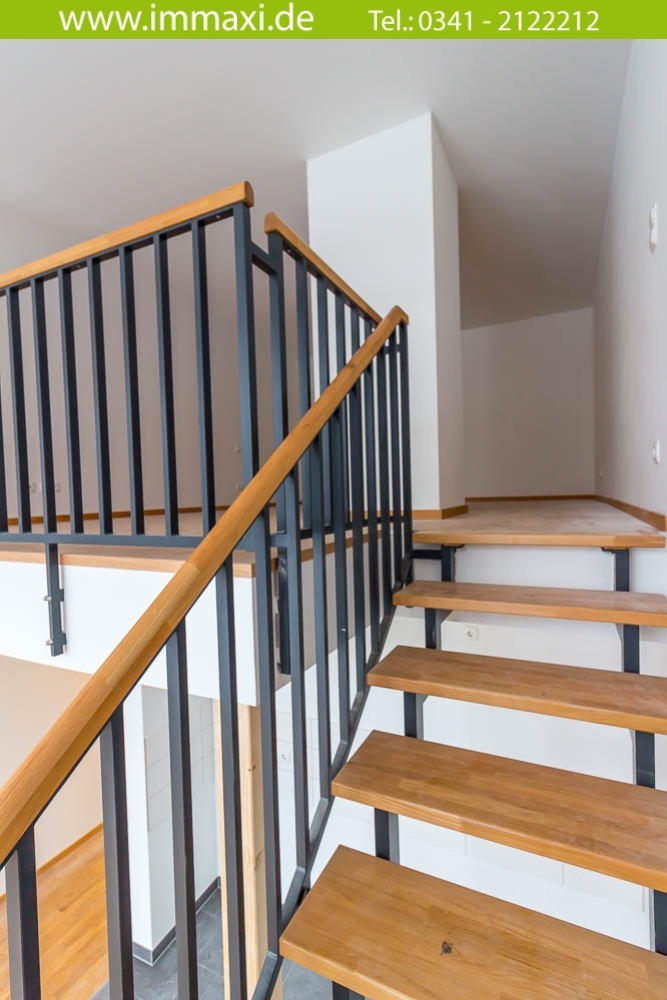 obere Ebene (bei Erstbezug) Etagenwohnung Leipzig