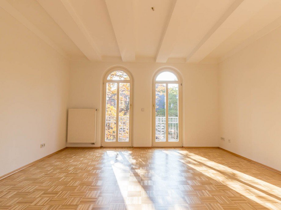 Schlafzimmer Dachgeschosswohnung Leipzig