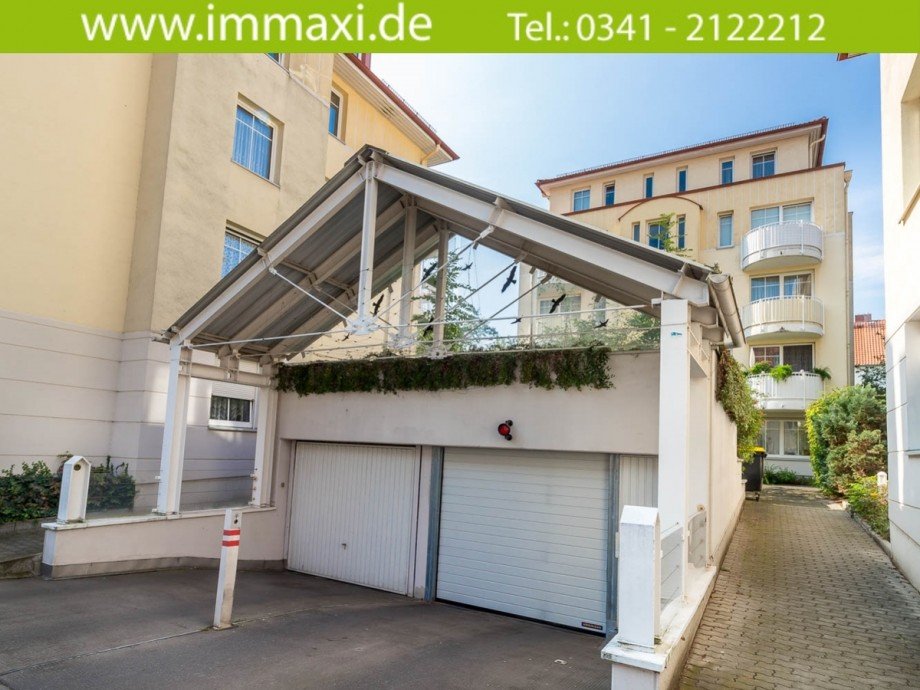 Einfahrt Tiefgarage Dachgeschosswohnung Leipzig