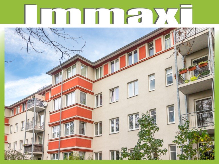 Hausansicht-Eigentumswohnung-Fliederhof-Leipzig Leipzig - Sch�nefeld Etagenwohnung SCH�NEFELD + 3 RAUM WOHNUNG + FLIEDERHOF + VERMIETET