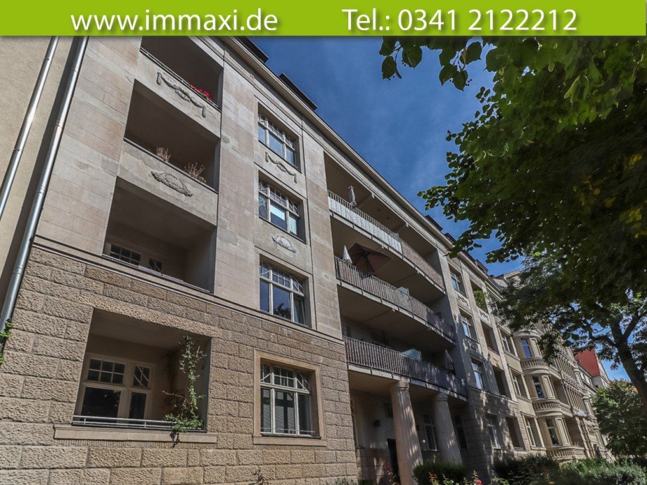Hausansicht-(2) Etagenwohnung Leipzig