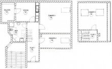 Grundriss S�DVORSTADT 3 RAUM WOHNUNG + EIGENNUTZER + DACHGESCHOSS