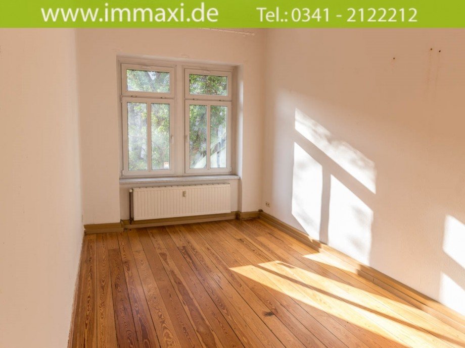 Schlafzimmer Beispiel Erdgeschosswohnung Leipzig