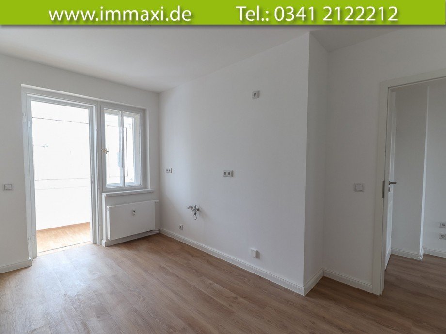 K�che-mit-Loggia Etagenwohnung Leipzig