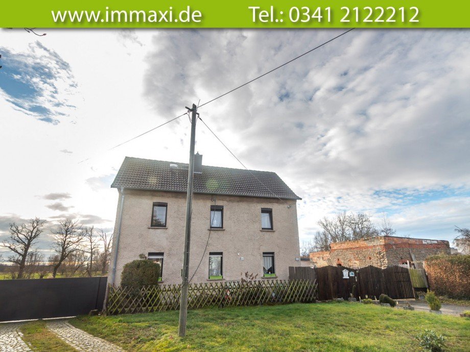 Hausansicht Einfamilienhaus Brandis