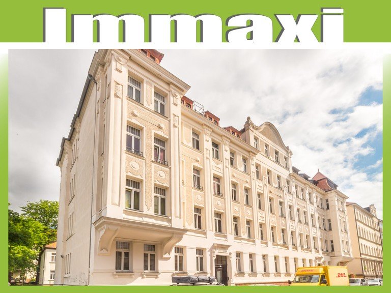 Hausansicht-Eigentumswohnung-S�dvorstadt Leipzig - S�dvorstadt Etagenwohnung S�DVORSTADT + 1 RAUM WOHNUNG + VERMIETET + 2. OBERGESCHOSS