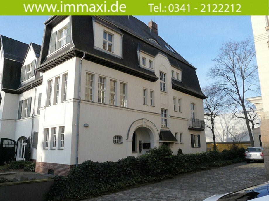 Hausansicht (6) Etagenwohnung Leipzig