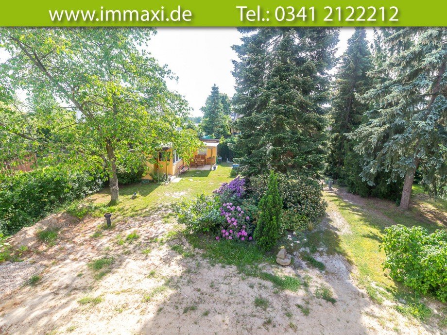 Ausblick-Garten Einfamilienhaus Leipzig