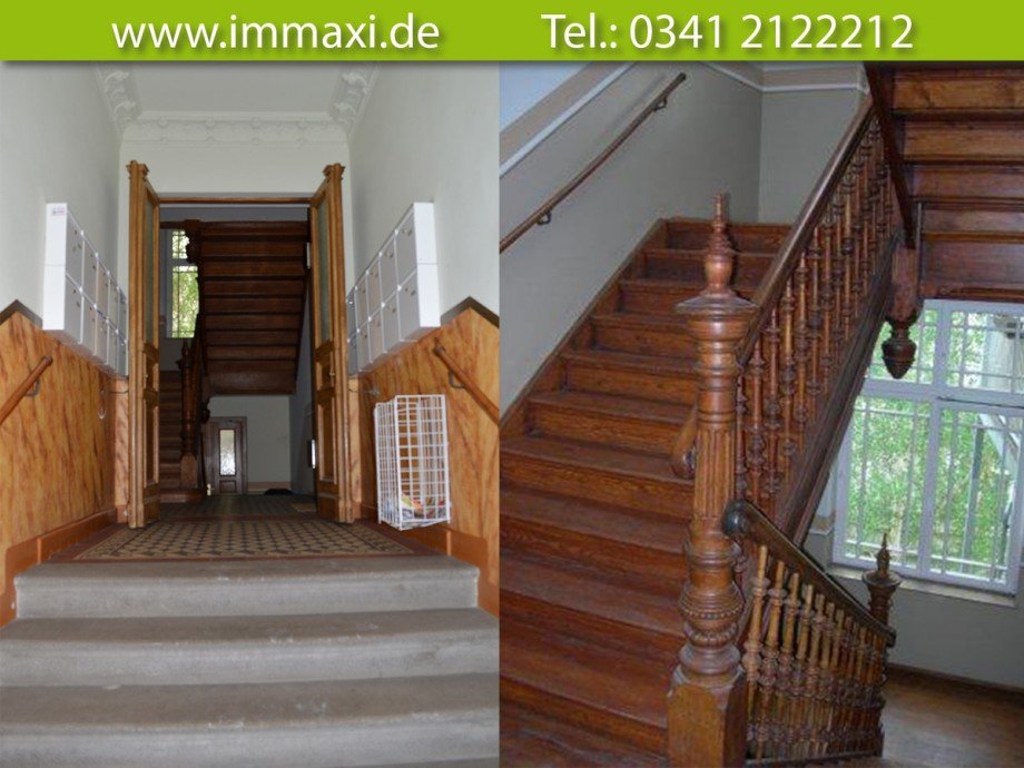 Treppenhaus Etagenwohnung Leipzig
