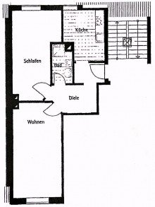 Grundriss LEIPZIG-GOHLIS + 2 RAUM DACHGESCHOSS + AB OKTOBER 2026