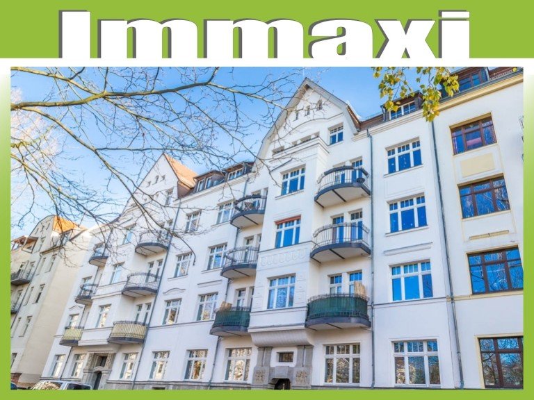 Hausansicht (1) (1) Leipzig - Gohlis-Mitte Etagenwohnung 2 RAUM WOHNUNG GOHLIS + TOP LAGE + AUFZUG + DIREKT AM PARK