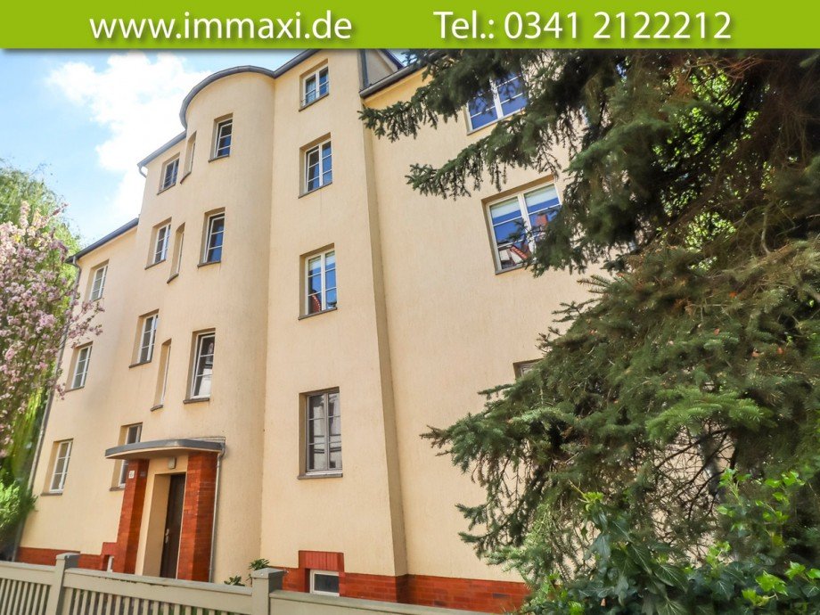 Hausansicht-(2) Etagenwohnung Leipzig